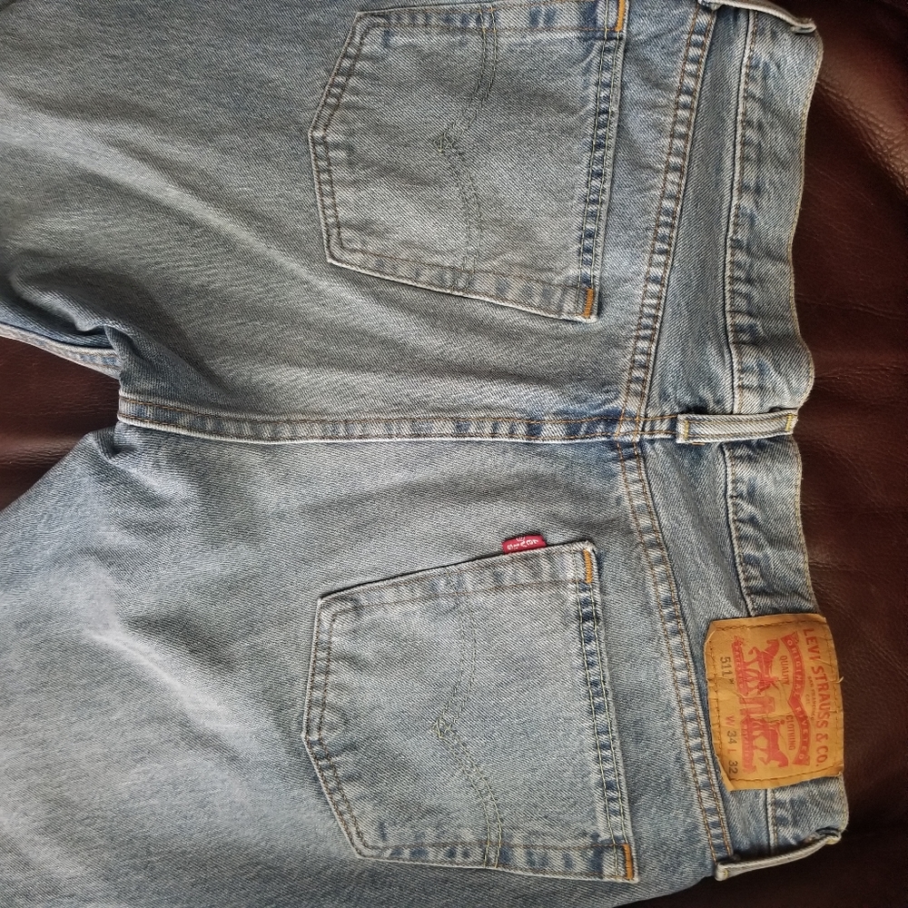 Levi's men's 511 slim fit jeans 34x32